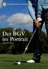 Der BGV im Portrait. Aufgaben - Ziele - Perspektiven