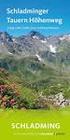 Schladminger Tauern Höhenweg. 5 Tage voller Gipfel, Seen und Bergerlebnisse. Schladming. in der Urlaubsregion