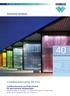 Lichtbauelemente 40 mm. Technisches Handbuch. Lichtbauelemente aus Polycarbonat für sprossenlose Verglasungen