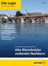 Die Lupe. Alte Rheinbrücke verbindet Nachbarn. Das Briefmarkenmagazin. Neue Dauermarken: Wissenswertes zum Thema Getreidesorten