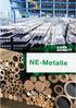 NE-METALLE. Métaux non-ferreux / Nonferrous metals