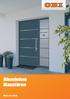 Aluminium Haustüren. Mehr auf obi.de