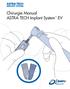 Chirurgie Manual ASTRA TECH Implant System EV