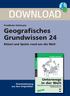 DOWNLOAD. Geografisches Grundwissen 24. Unterwegs in der Welt. Rätsel und Spiele rund um die Welt. Friedhelm Heitmann