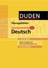 Übungsblätter. Schulgrammatik extra. Deutsch. 5. bis 10. Klasse. Kopiervorlagen zum Üben und Wiederholen von. Rechtschreibung