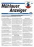 Mühlauer Anzeiger. TOP 11: Beschluss-Nr. 096/2015
