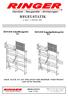 REGELSTATIK. RINGER Schnellbaugerüst SG. RINGER Doppelgeländergerüst DG. lt. BauV u. CEN HD 1000