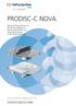 PRODISC-C NOVA. OPERATIONSTECHNIK. Bandscheibenprothese zur Wiederherstellung der Band scheiben höhe und Segmentbewegung in der Halswirbelsäule.