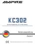 KC302. Bedienungsanleitung. Deutsch. German Engineering. Out of the ordinary.