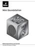 Mini-Soundstation. Bedienungsanleitung und Garantie. Tchibo GmbH D Hamburg 63341AB6X6III / PRESET / SCAN+ / AUTO SCAN / SCAN-