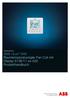 Gebäudesystemtechnik. ABB i-bus KNX Raumtemperaturregler Fan Coil mit Display 6138/11-xx-500 Produkthandbuch