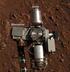 Mössbauerspektrometer auf dem Mars Mössbauer spectrometer on Mars