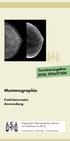 Mammographie. Terminvergabe: (030) Funktionsweise Anwendung. Diagnostisch Therapeutisches Zentrum am Frankfurter Tor (DTZ)