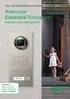 Tür- und Gebäudekommunikation. TwinBus Video. Brillante Bildqualität für mehr Komfort