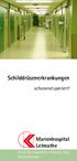 Schilddrüsenerkrankungen. Marienhospital Letmathe. schonend operiert! Klinik für Allgemein-, Visceral- und Unfallchirurgie