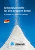 Betonzusatzstoffe für den besseren Beton. sh_easyflow sh_compact sh_stoneash
