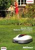 Honda Miimo Roboter-Rasenmäher. HRM 310 und HRM 520