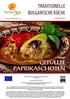 TRADITIONELLE BULGARISCHE KÜCHE