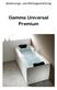 Bedienungs- und Montageanleitung. Gamma Universal Premium