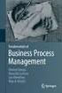 1. Fundamentals of Processes: Core Processes [ID: ] 2. Fundamentals of Processes: Core Processes [ID: ]