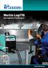 Merkle LogiTIG. Die tragbaren Profianlagen!  TIG ELECTRODE