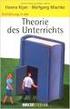 Theorie des Unterrichts
