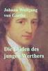 Goethe, Die Leiden des jungen Werther Dichtung und Wahrheit