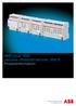 ABB i-bus KNX Jalousie-/Rollladenaktoren JRA/S Produktinformation