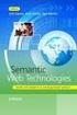 Semantic Web Technologies I
