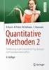 Methodenlehre. Vorlesung 10. Prof. Dr. Björn Rasch, Cognitive Biopsychology and Methods University of Fribourg
