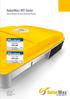 SolarMax MT-Serie. Das Kraftpaket für eine maximale Rendite.