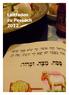Leitfaden zu Pessach 2012
