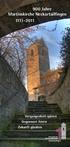 900 Jahre Martinskirche Neckartailfingen