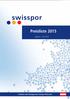 Preisliste gültig ab 1. April Produkte und Leistungen der swisspor Österreich