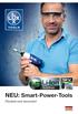 NEU: Smart-Power-Tools. Flexibel und innovativ! Exklusiv bei