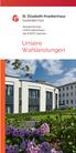 Akademisches Lehrkrankenhaus der RWTH Aachen. Unsere Wahlleistungen