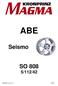 ABE. Seismo SO 808 5/112/42 M808SO / 4 09/09