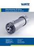 Differentialzylinder ZD (160 bar) Double Acting Cylinder ZD (160 bar)