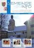 Gemeinde Info. Gemeinde auf dem Weg. Ausgabe: APRIL. Freie Christengemeinde Sigmaringen