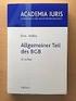 Allgemeiner Teil des BGB