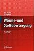 Wärme- und Stoffübertragung