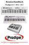 Benutzerhandbuch Prodipe 61 C / 49 C / 25 C