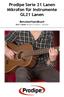 Prodipe Serie 21 Lanen Mikrofon für Instrumente GL21 Lanen. Benutzerhandbuch GL21 Lanen Acoustic Guitar / Ukulele