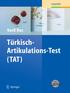 Vasfi Nas. Türkisch-Artikulations-Test (TAT)