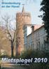 Brandenburg an der Havel. Mietspiegel Stand Mai 2010 Mietspiegel wird fortgeschrieben