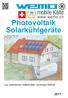 Photovoltaik Solarkühlgeräte