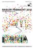 FEBRUAR 2015 BVB-FAHRGASTINFORMATION BASLER FASNACHT 2015 EINE INFORMATION DER BVB