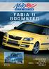 FABIA II ROOMSTER LIMOUSINE COMBI INCL. FACELIFT 2010 SCOUT