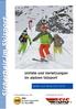 Sicherheit im Skisport. Unfälle und Verletzungen im alpinen Skisport