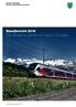 Standbericht 2016 Der öffentliche Verkehr im Kanton St.Gallen